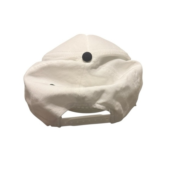 Vintage Red Dog Beer Snapback Hat White and Black Made in USA KC Brand - Picture 2 of 4